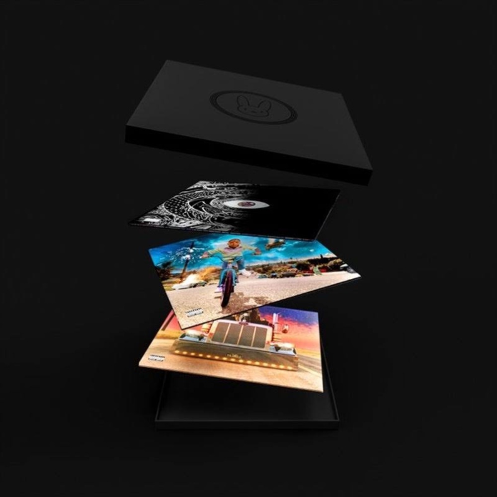 Bad Bunny Anniversary Trilogy Box Set + bonus item